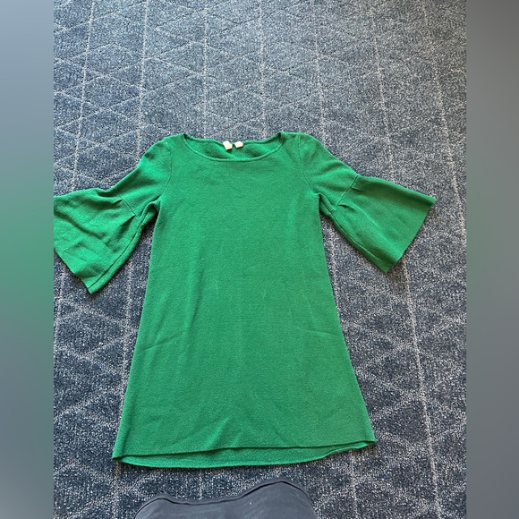 Anthropology Moth Kelly Green tunic dress in XS extra small. Excellent condition - Picture 1 of 6